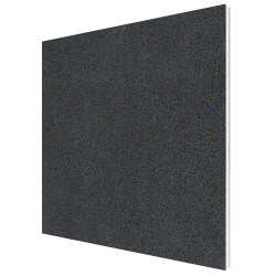 Алюминиевая композитная панель ALUFACE, толщина АКП – 4 мм, толщина алюминия – 0,35 мм, класс горючести – FR(B1), вес – 6,5 кг/м2, покрытие – PVDF, цвет – темно-серый металлик (S 520) , SARAY
