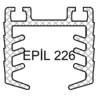 Epil 226 Резиновый уплотнитель для профиля 8959 SARAY